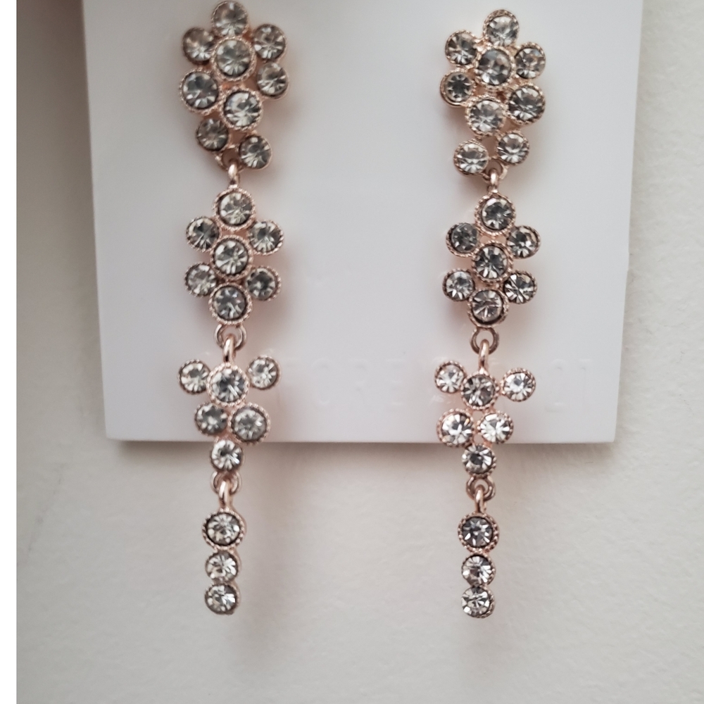 New Floral Drop Earrings